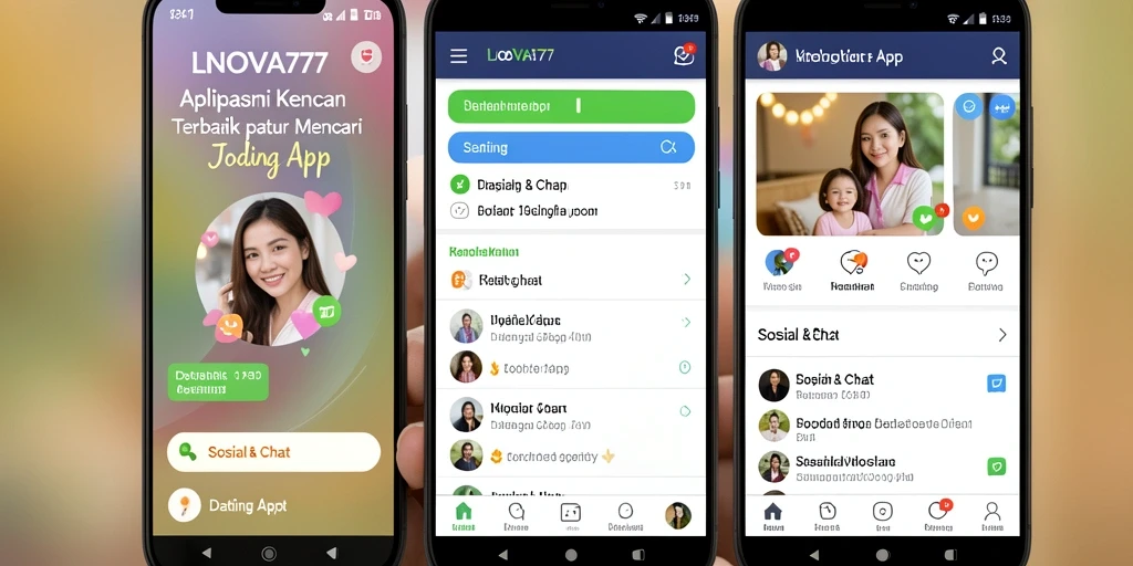 Tampilan antarmuka LNOVA777 yang modern dan ramah pengguna.