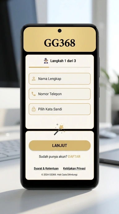 Buat Akun Baru di gg368 dengan Mudah