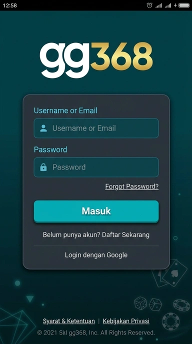 Panduan Masuk Akun gg368 untuk Pengguna Android